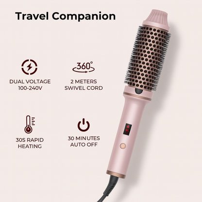 FrizzBust Ionic Heat Brush 3-in-1