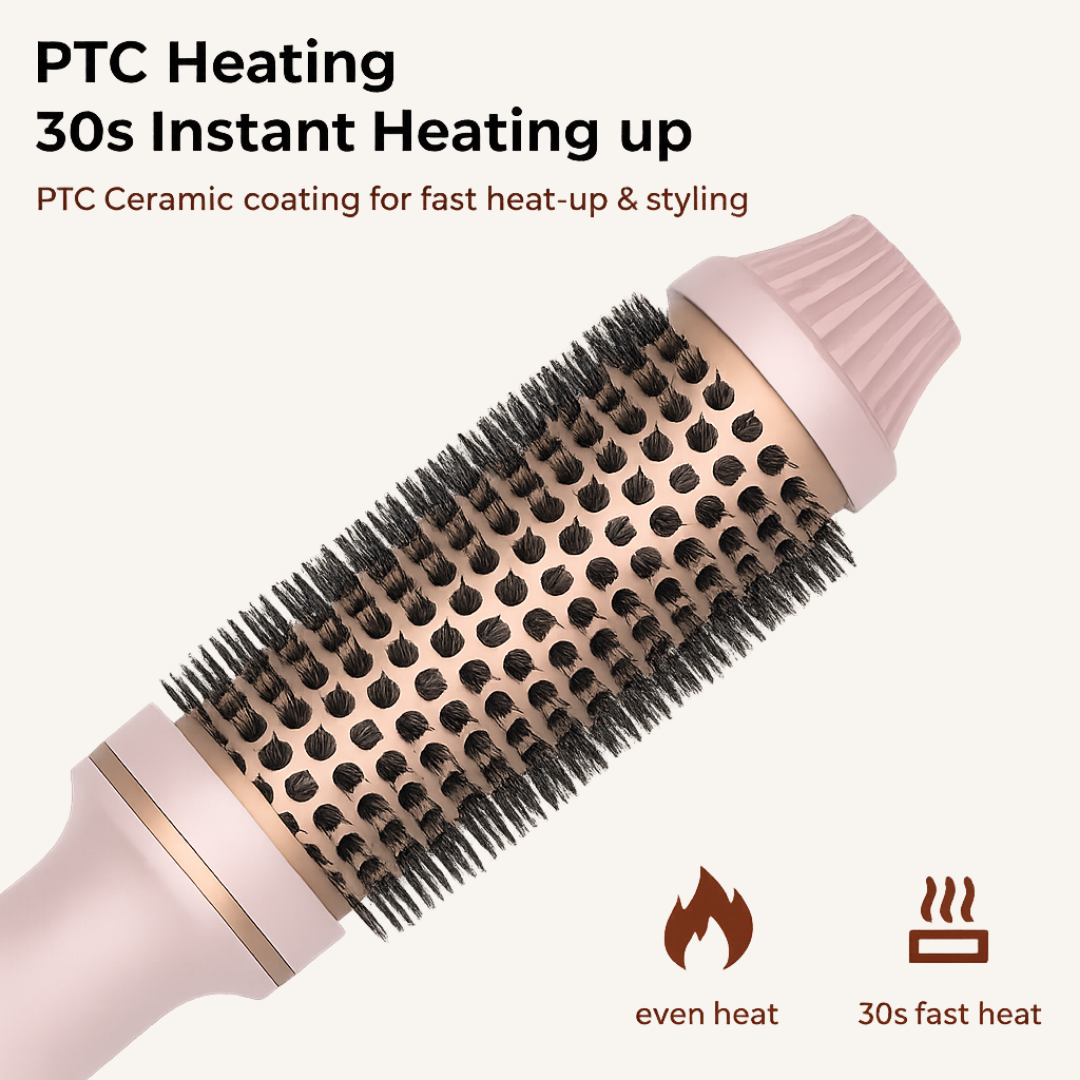FrizzBust Ionic Heat Brush 3-in-1